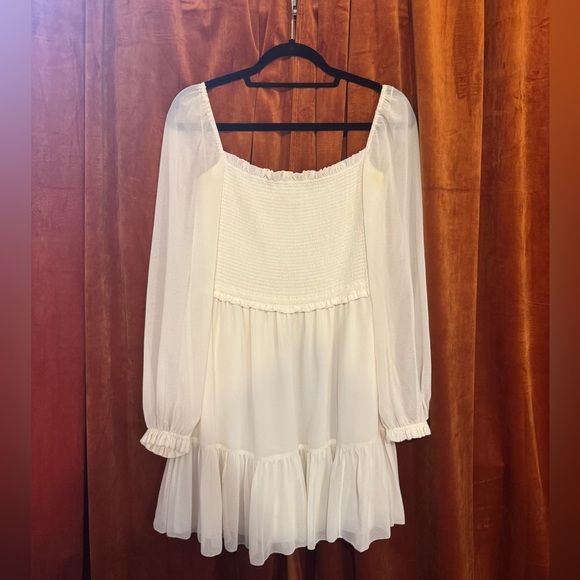 Aritzia Tempest Mini Dress - Birch Size Medium - Picture 5 of 5